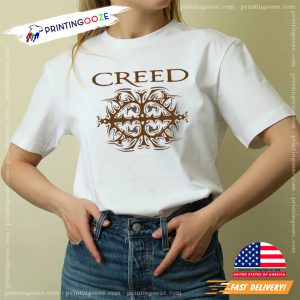 Creed Band Logo Basic T shirt 1