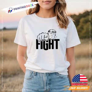 Donald Trump Fight Funny Art T shirt 2