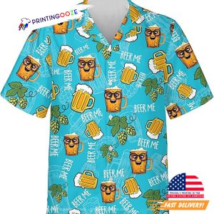 Funny national beer day Hawaiian Shirt 2