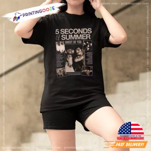 Ghost Of You Vintage 5SOS T shirt 3