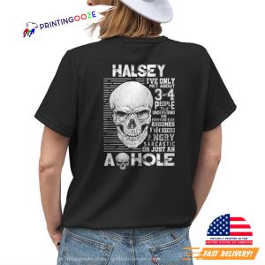 Halsey Asshole Skull Back T shirt 3