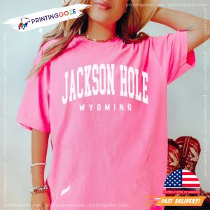 Jackson Hole Wyoming Basic Comfort Colors T shirt 2