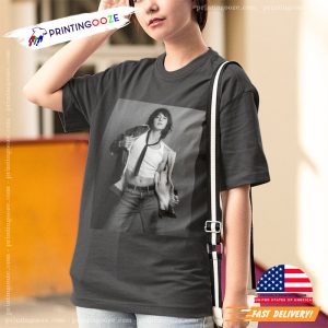 Jungkook Fashionable Retro Photo Fan Shirt