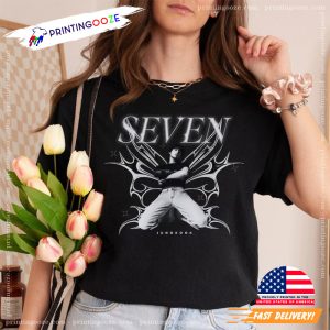 Jungkook Seven Graphic T shirt, BTS Tee