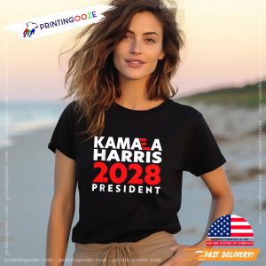 Kamala Harris 2028 President Take Over Biden T shirt 1