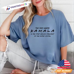 Kamala Harris for President 2024 The First Woman President Of United States T shirt 2