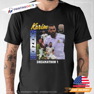 Karim Benzema Dreamathon Football Graphic T shirt