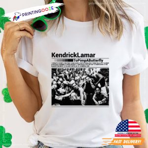 Kendrick Lamar To Pimp A Butterfly T Shirt 3