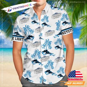 Keystone Light Hawaiian Shirt