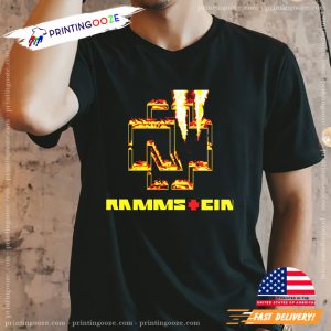 King Rammstein Rock Band T shirt 1