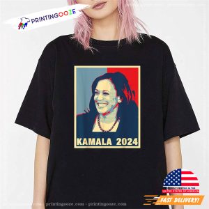 Madame Vice President Kamala 2024 For President Graphic T shirt 1