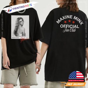 Maxine Minx Official Fan Club 2 Sided T shirt