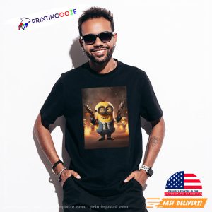 Minion Firing Missile T shirt 2