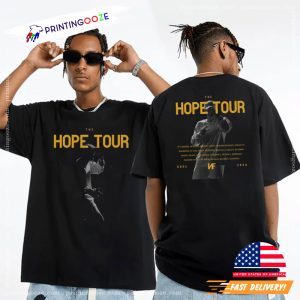 NF Hope Tour Concert 2024 Graphic 2 Sided T shirt