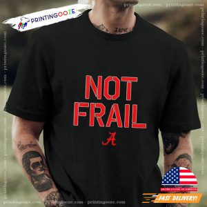 Not frail Alabama Crimson Tide basketball shirt 3