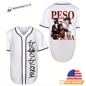 Peso Pluma Highlights Concert Baseball Jersey 2