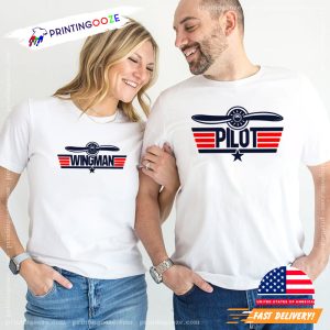 Pilot And Wingman Family Matching T shirt