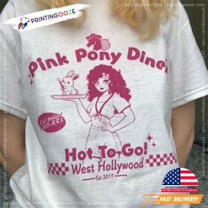 Pink Pony Diner Hot To Go Midwest Princess Comfort Colors T shirt 1