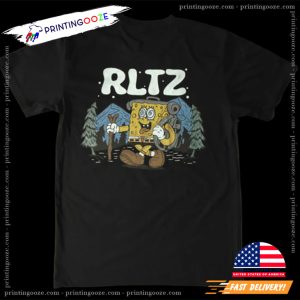 RLTZ X SpongeBob SquarePants Camping T shirt 2