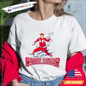 Ranger Suárez Philadelphia Phillies X power ranger Major League Baseball Tshirt 1