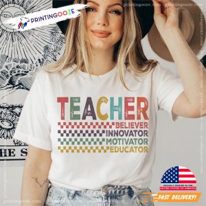 Retro Teacher Life Back to School Tee 2