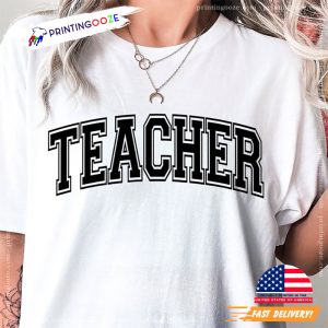 Retro Teacher Life Unisex T shirt 1