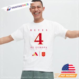 Reyes 4 De Europa Euro 2024 Champions T shirt 2