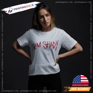 SLIM SHADY Basic T shirt 2