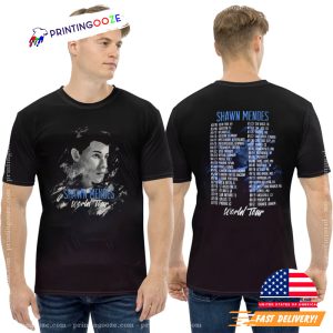 Shawn Mendes World Tour 2016 Graphic Art Tee