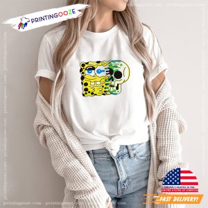 SpongeBob SquarePants Skull Funny Cartoon T shirt 1