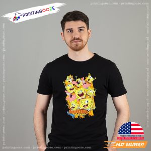 Spongebob Squarepants And Patrick Star Collage T shirt 2