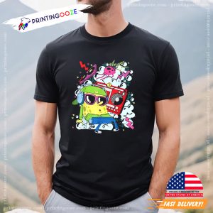 Spongebob With Boombox T Shirt 2