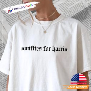 Swifties for Harris Taylor fans vote For Kamala Harris t shirt 1