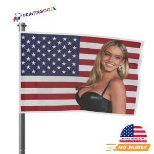 Sydney Sweeney USA Flag 1