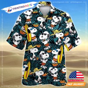 Tropical Snoopy Summer Time Hawaiian Shirt