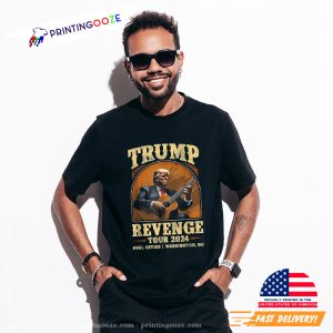 Trump Revenge Tour 2024 Funny Political T shirt 2