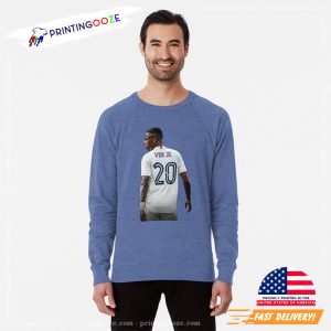 Vinicius Jr 20 Madrid Football T shirt 3