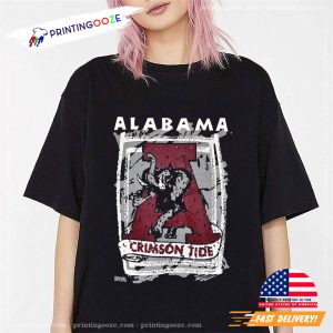 Vintage 90S Alabama Crimson Tide university T shirt 2