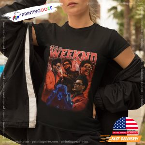 Vintage The WEEKND Concert Artist Singer Tee 3