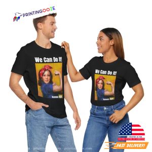 We Can Do It! Funny Kamala Harris Graphic Shirt 2