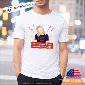 We Can't Stop Miley Cyrus Graphic Art T-shirt