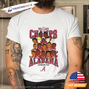 alabama Crimson Tide 2023 SEC Men’s Basketball Regular Season Champions shirt 3