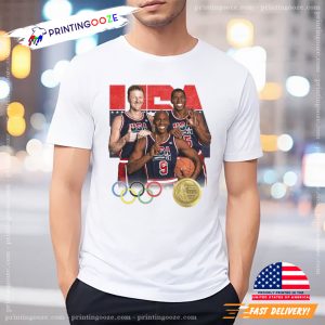 1992 USA Dream Team Graphic T shirt 1