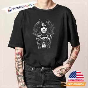 ALice Cooper Coffin Cosmic 2024 Tour T shirt 3