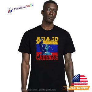 Abajo Cadenas Venezuela Mano Tengo Fe Venezuela Libre Shirt 1