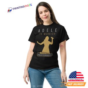 Adele In Munich Music Tour Dated 2024 T shirt 3