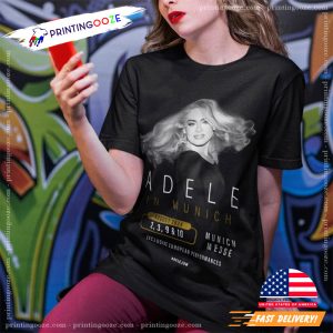 Adele in Munich Music Tour 2024 T shirt 2