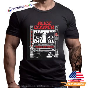 Alice Cooper Official Jury Member Eyes Graphic Tee 1