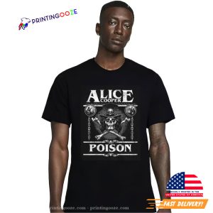 Alice Cooper Poison Rock Graphic Shirt 2