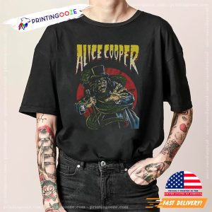 Alice Cooper Rock Band Graphic T shirt 4